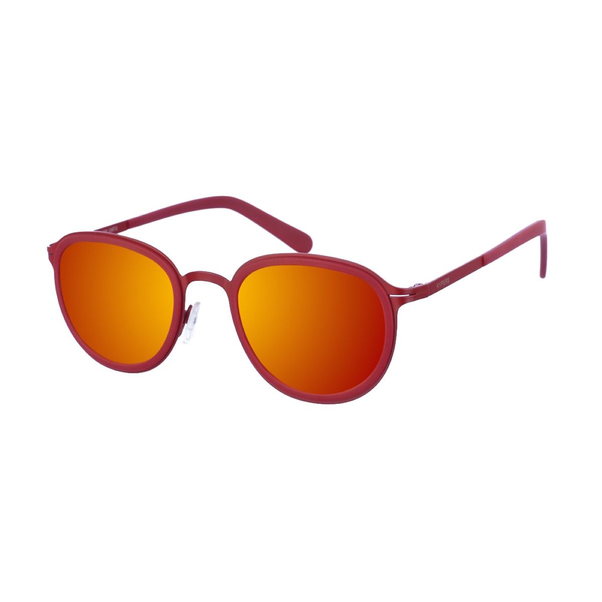Metall Sonnenbrille mit runden Gläsern