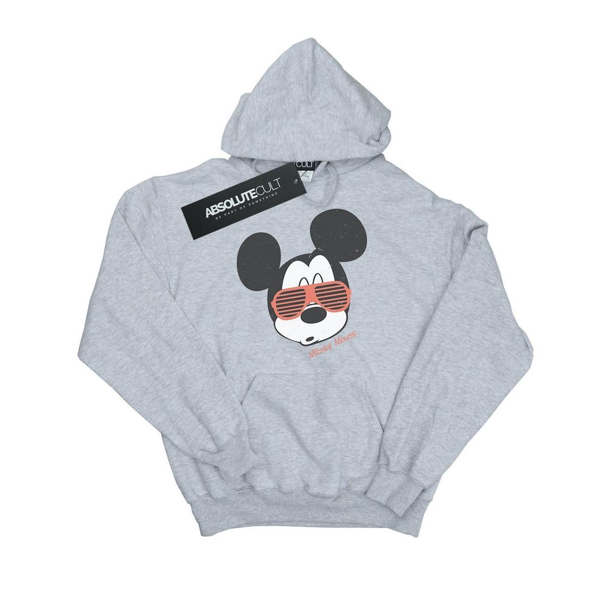 Disney - "Mickey Mouse Sunglasses" Kapuzenpullover für Damen (Grau)
