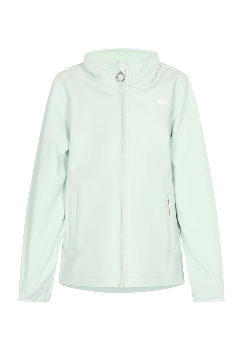 Schmuddelwedda Softshelljacke Mädchen (Kids) Pastellminze