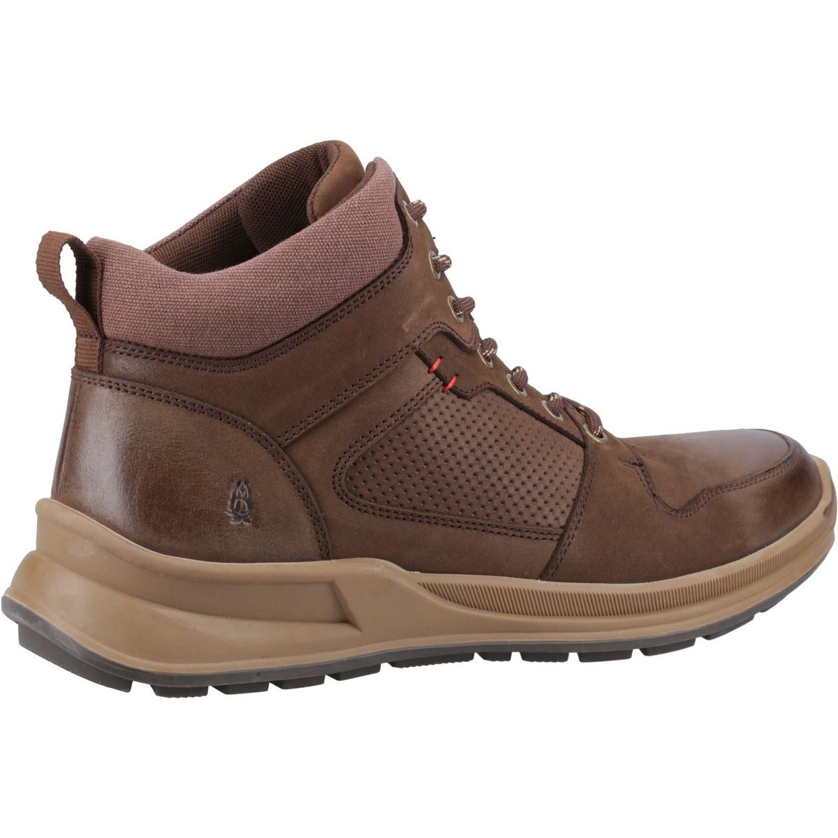 Komfortable halbhohe Lederstiefel