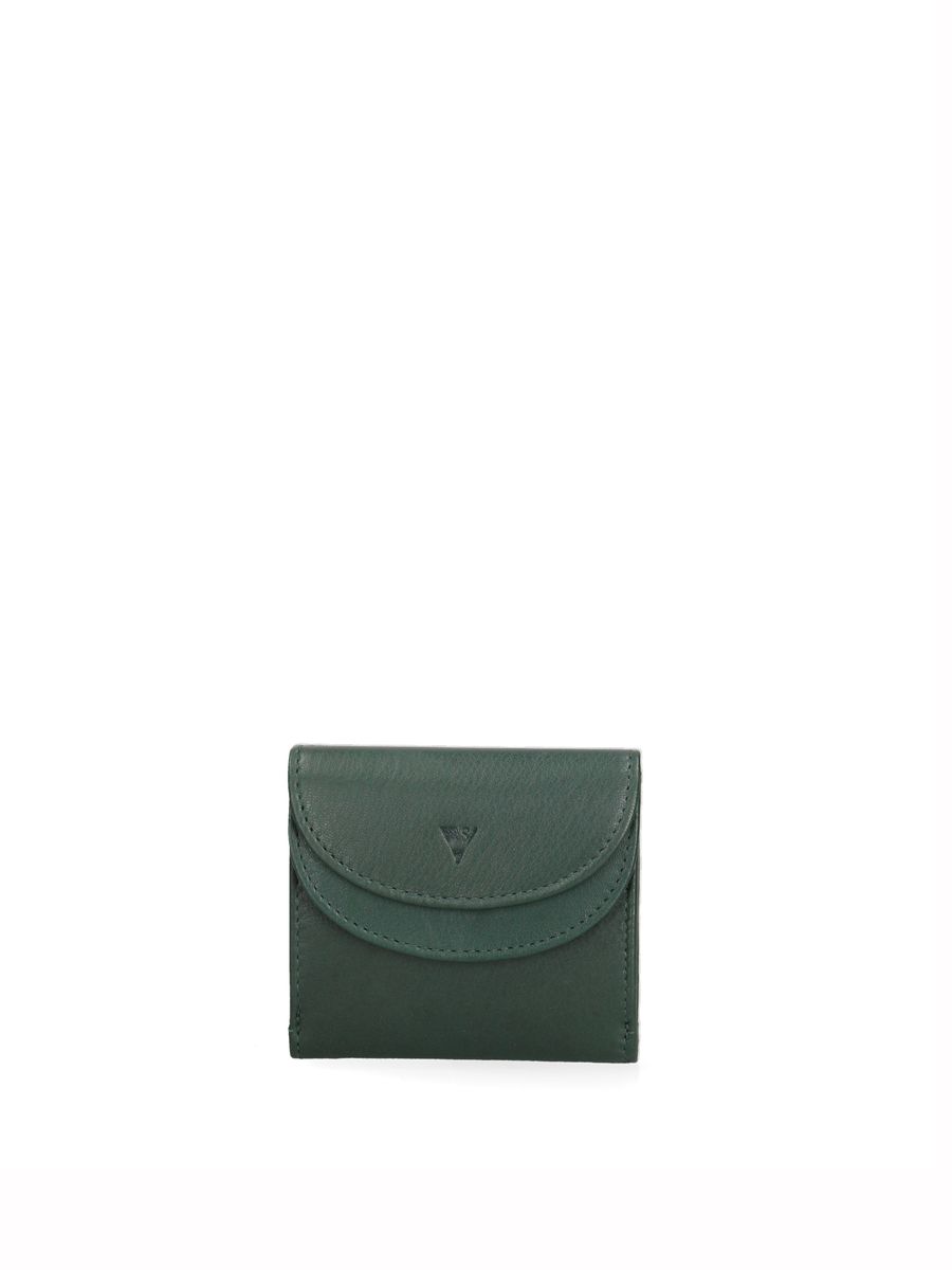 Kompakte Leder-Brieftasche