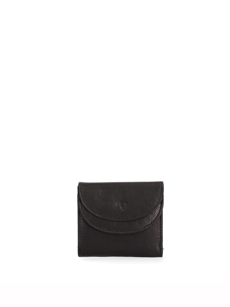 Kompakte Leder-Brieftasche