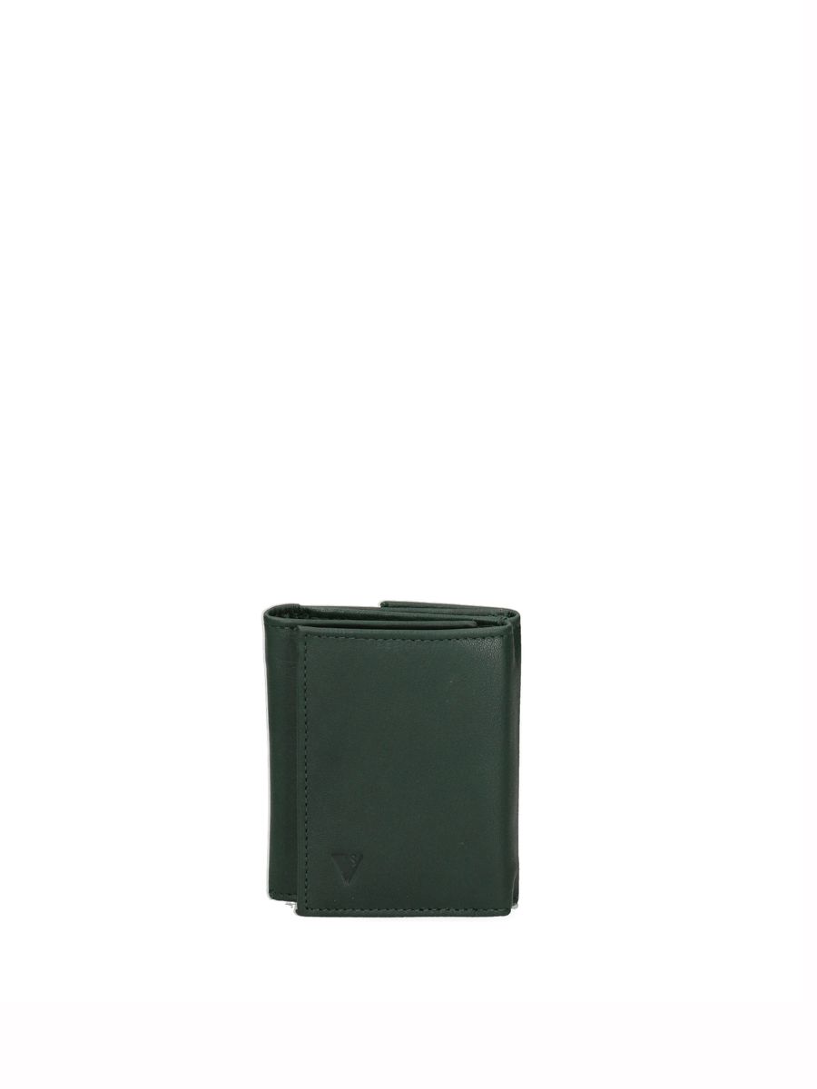 Kompakte Leder-Brieftasche
