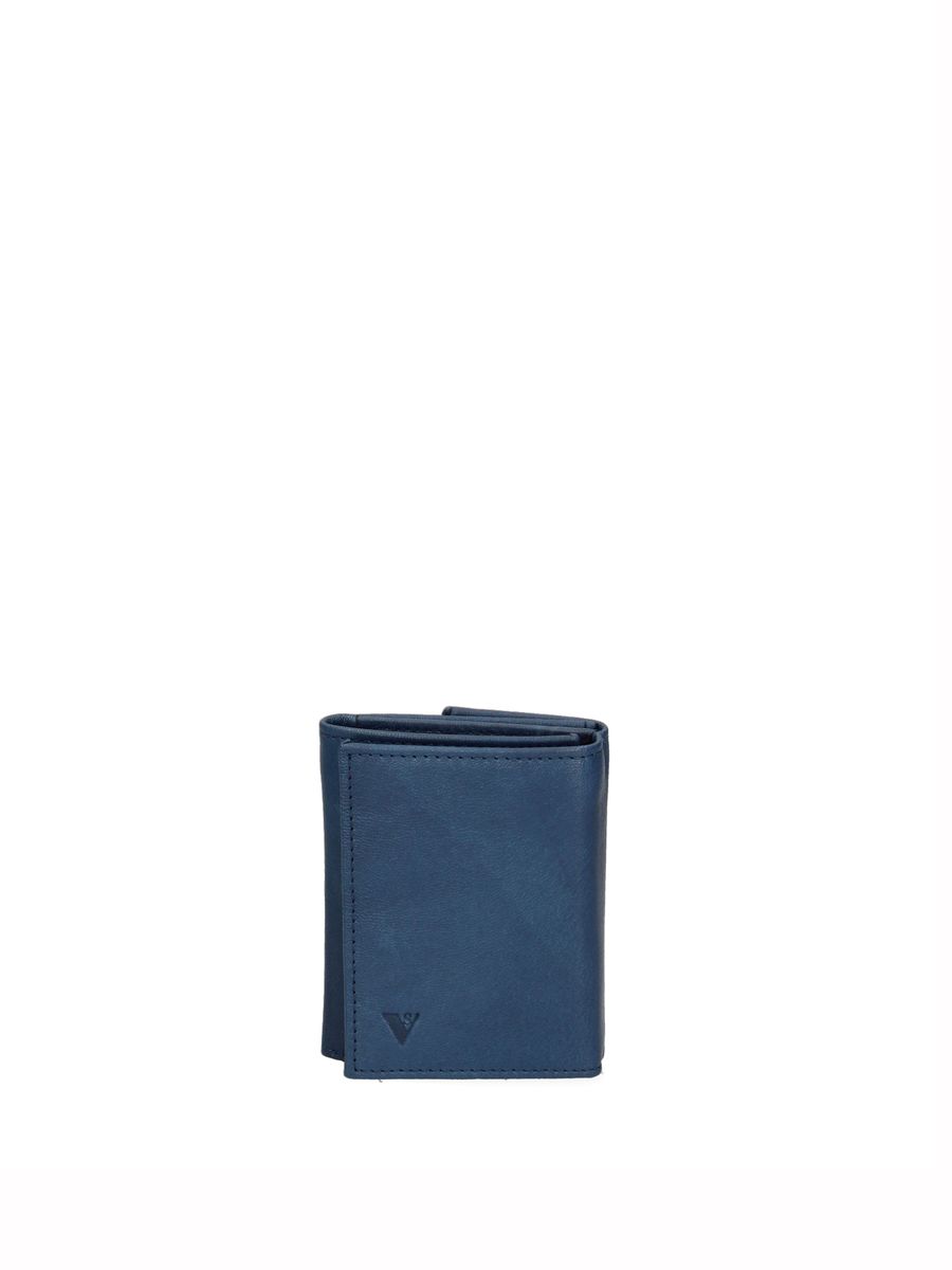 Kompakte Leder-Brieftasche