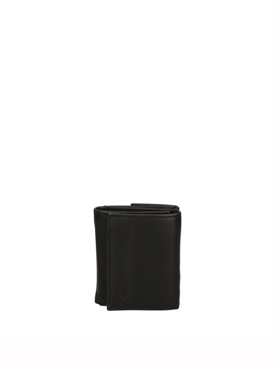 Kompakte Leder-Brieftasche