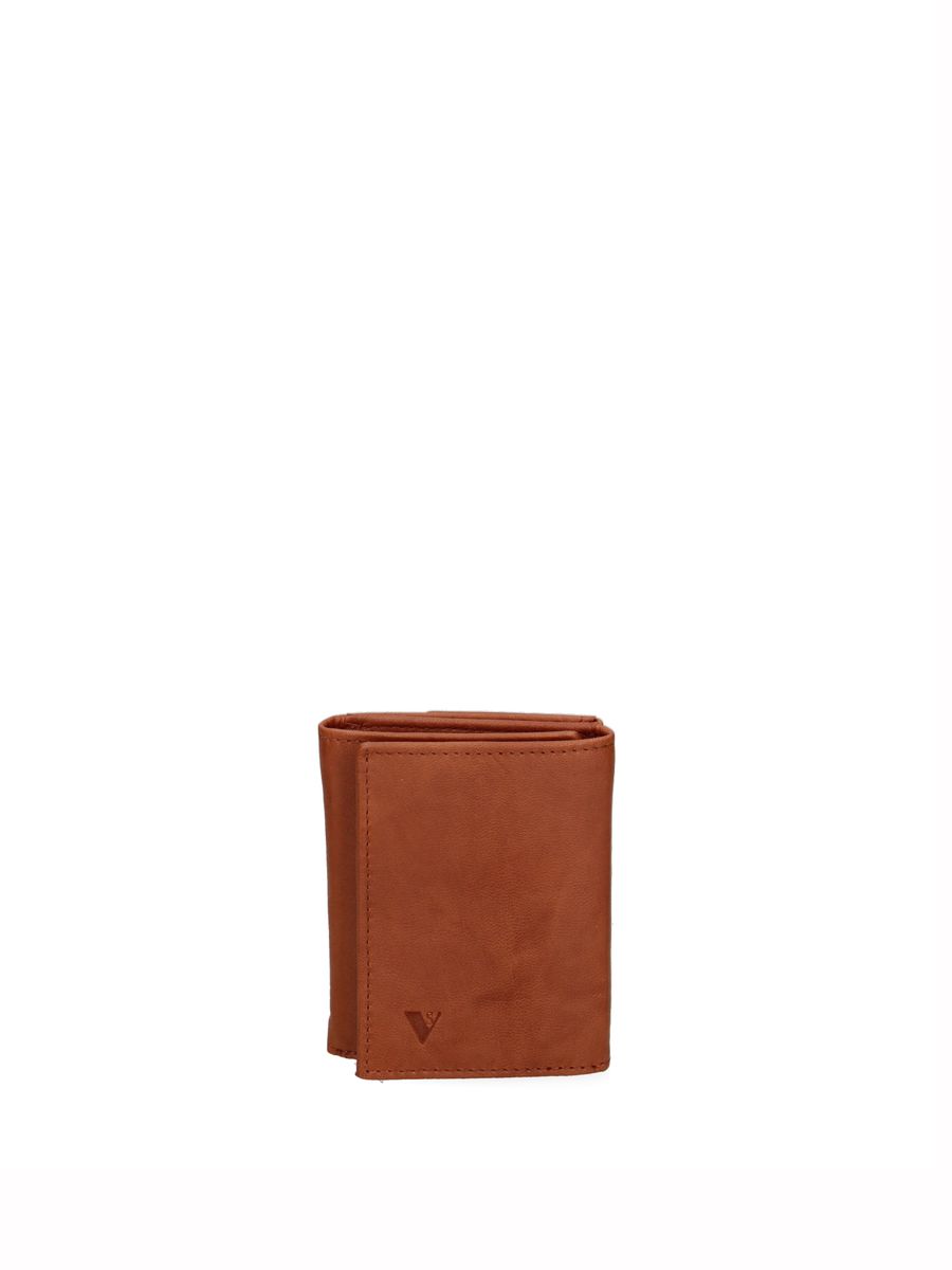Kompakte Leder-Brieftasche