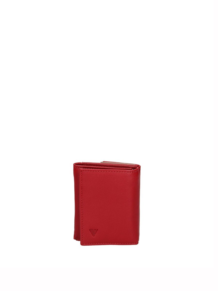 Kompakte Leder-Brieftasche