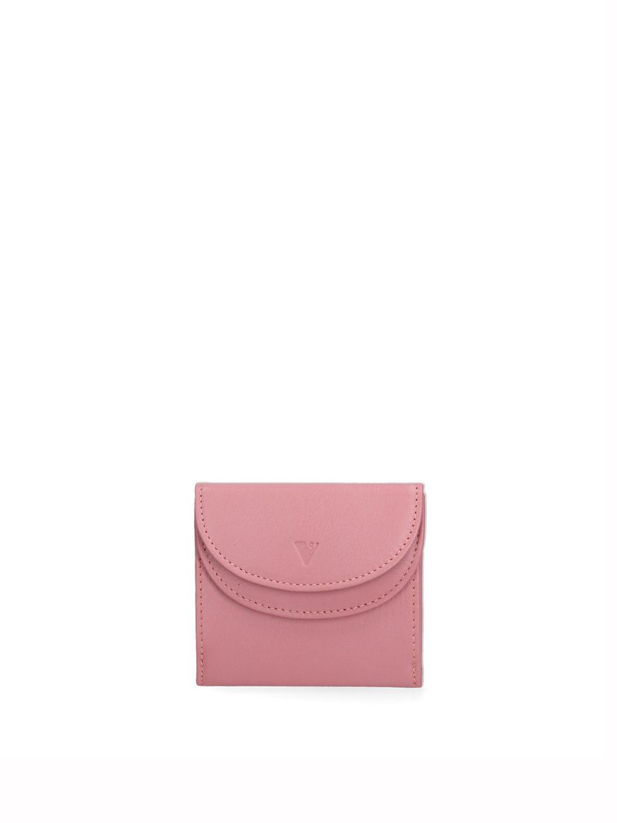 Kompakte Leder-Brieftasche