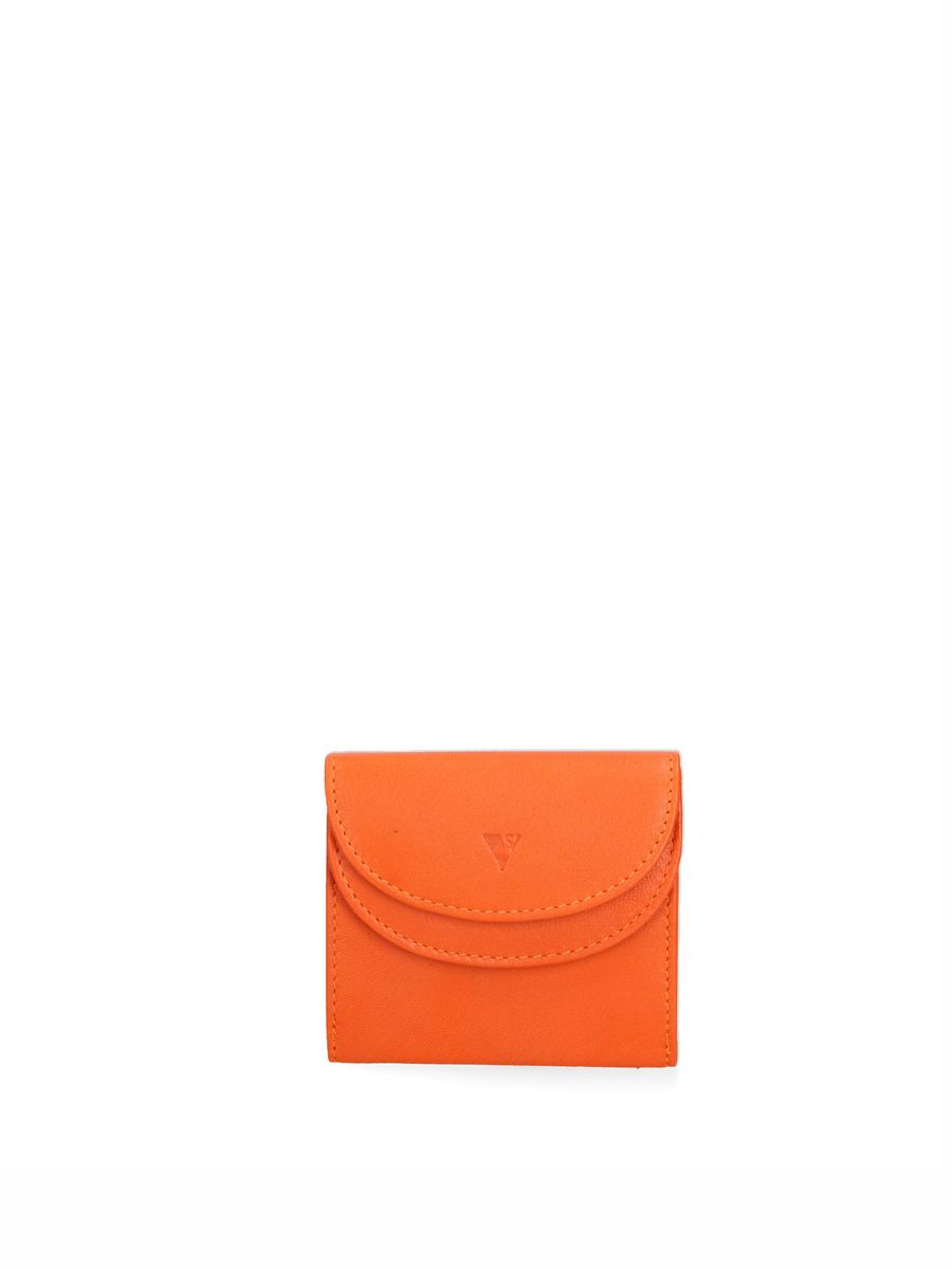 Kompakte Leder-Brieftasche
