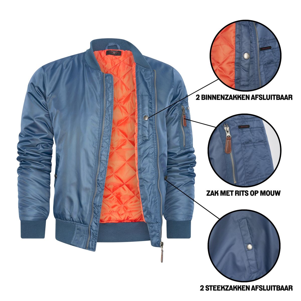 Klassische MA-1 Flight Bomberjacke