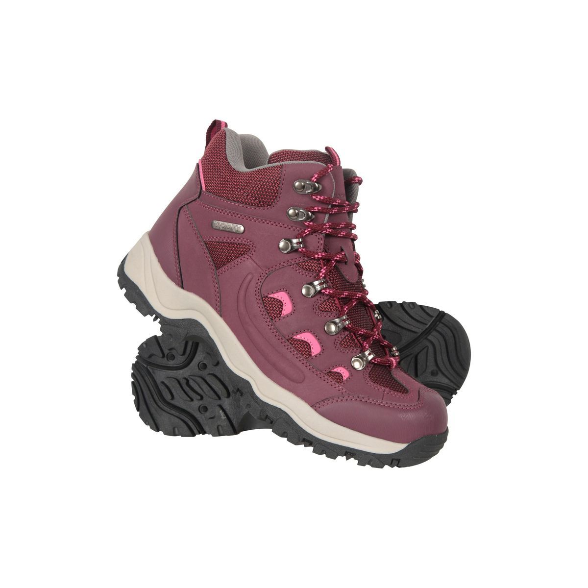 Mountain Warehouse Womens/Ladies Adventurer Wasserdichte Wanderstiefel (Burgundy)