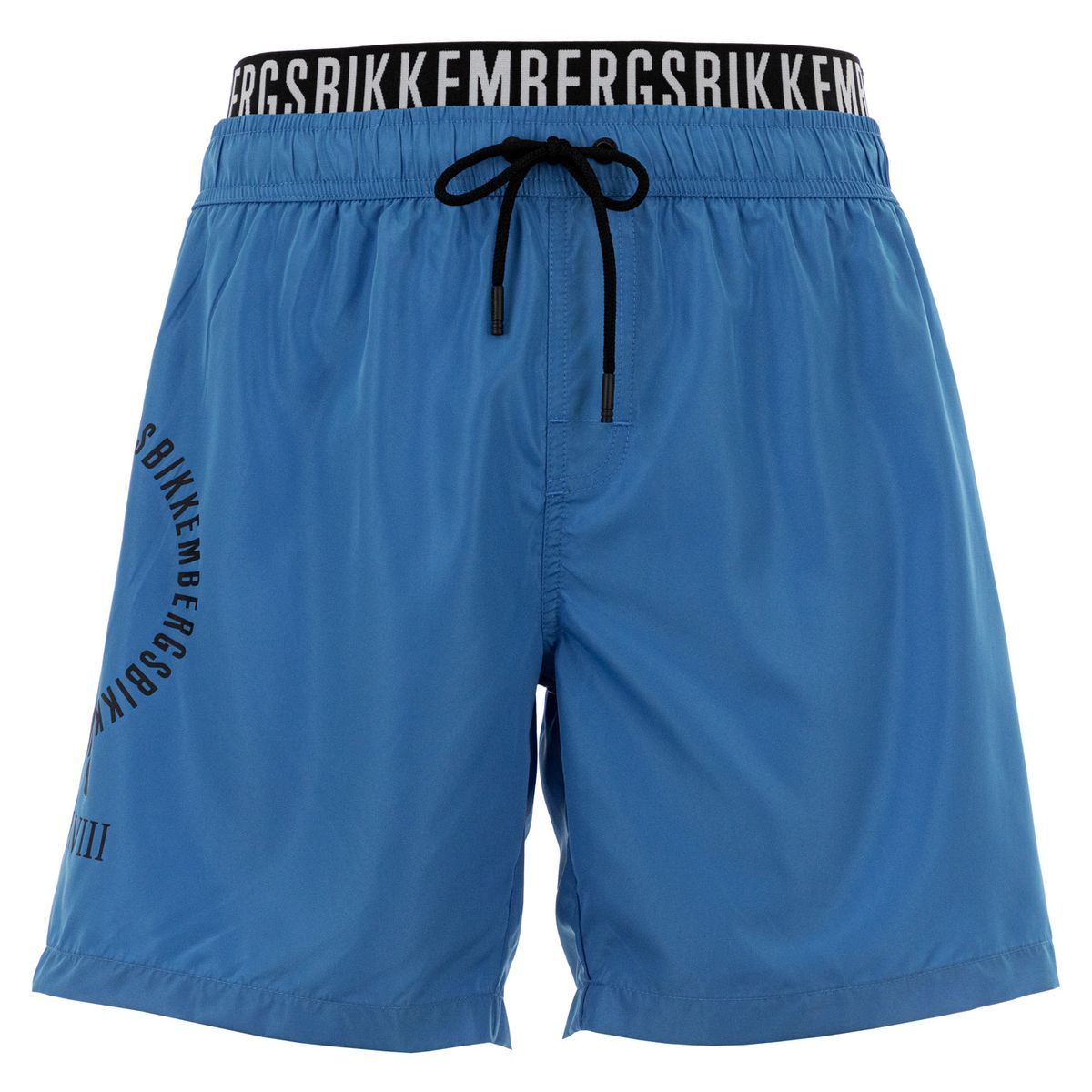 Herren Badeshorts mit Logo-Bund