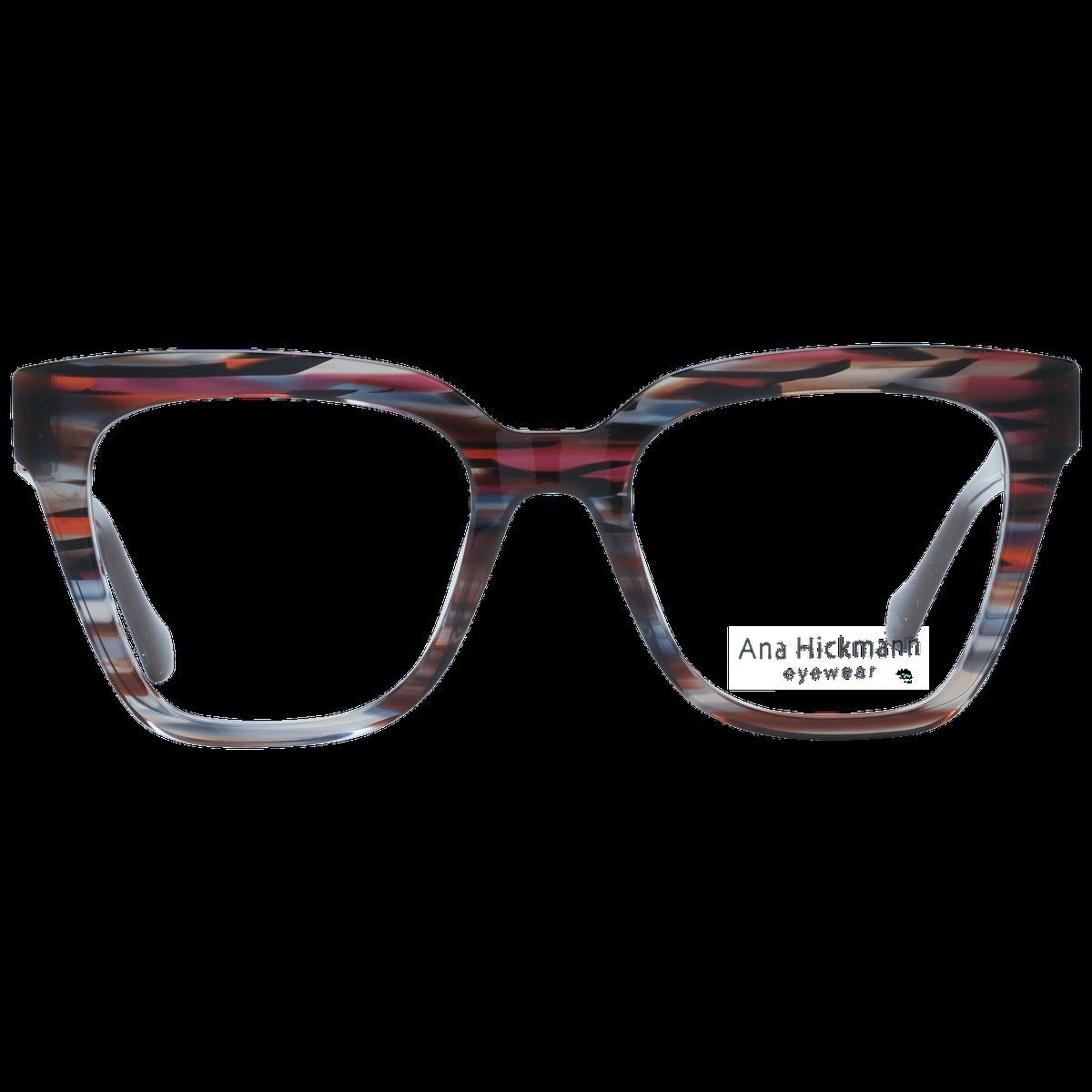 Gemusterte Rechteckige Vollrandbrille