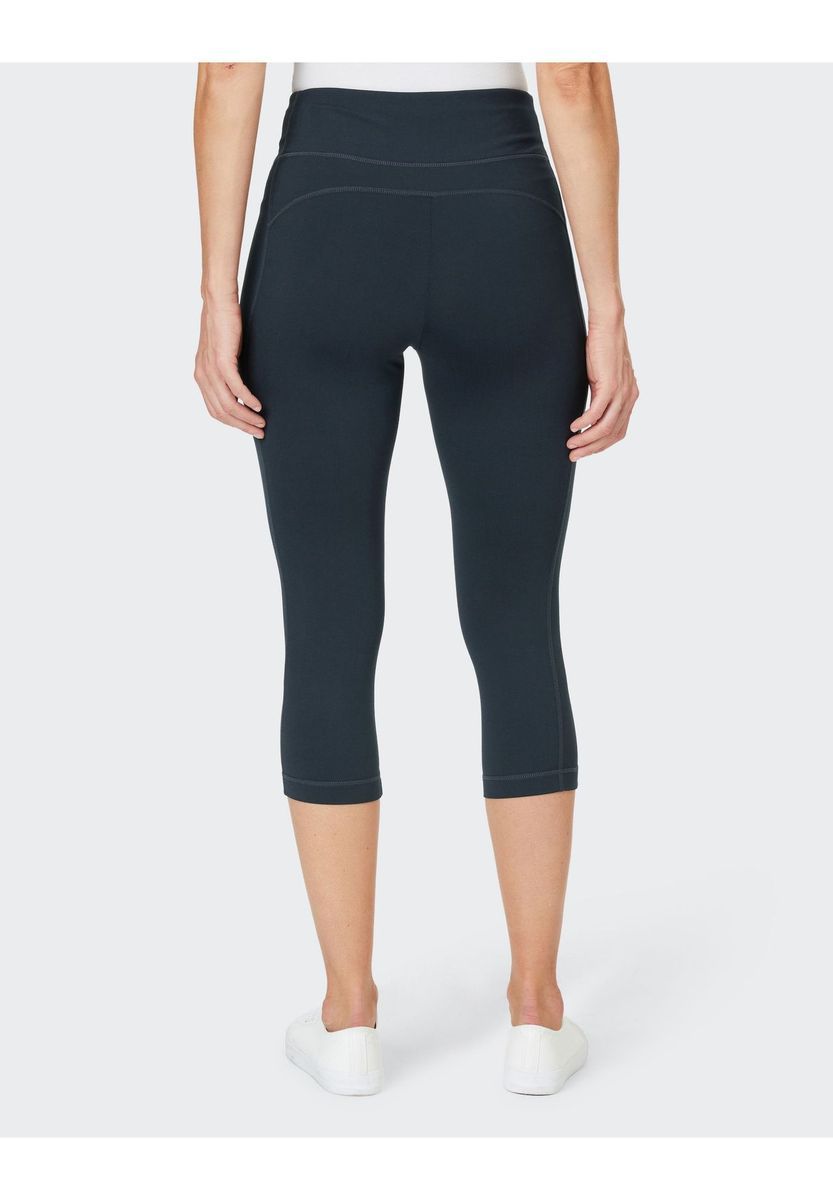 Damen Capri Yoga Leggings mit hohem Bund