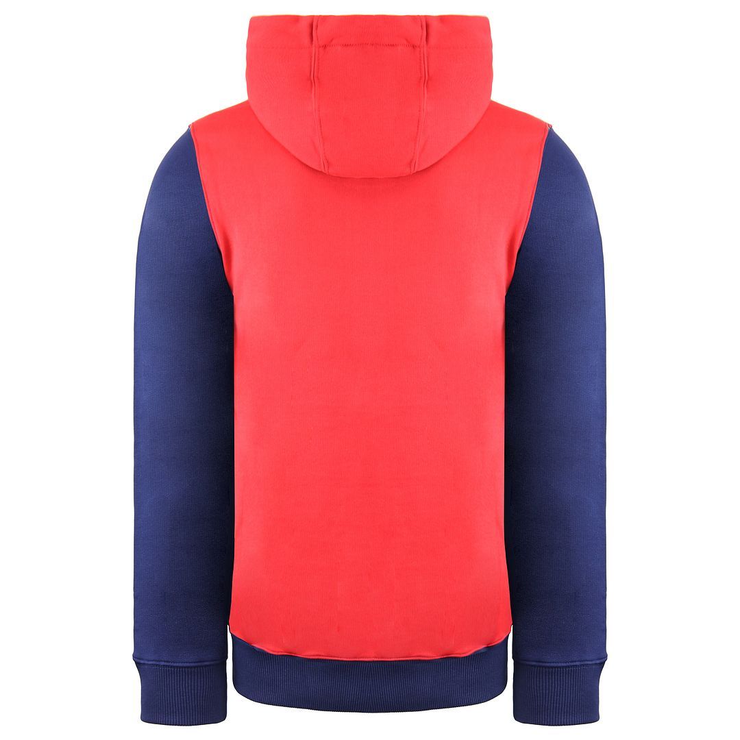 Fleece-Kapuzenpullover mit Team-Grafik