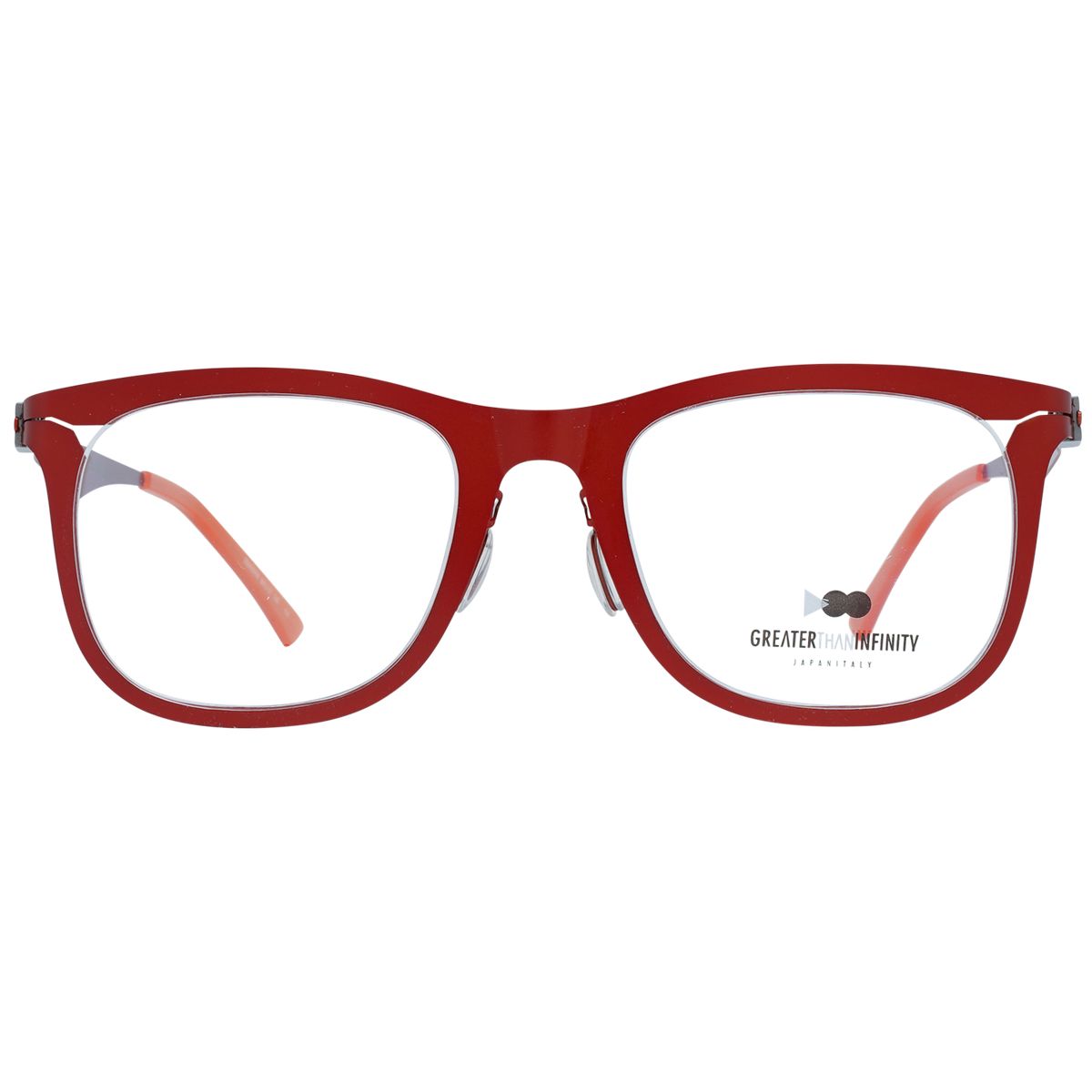 Moderne rechteckige Vollrand-Brille
