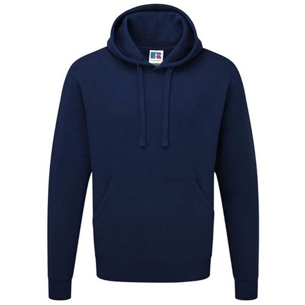 Klassisches marineblaues Kapuzenpullover-Sweatshirt