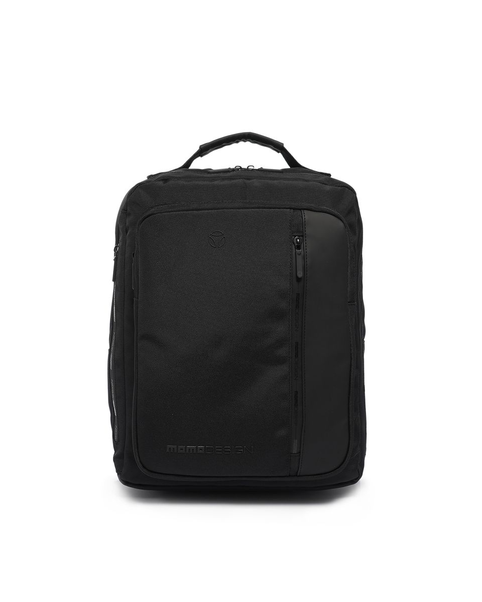 Minimalistischer schwarzer Handgepäck-Rucksack