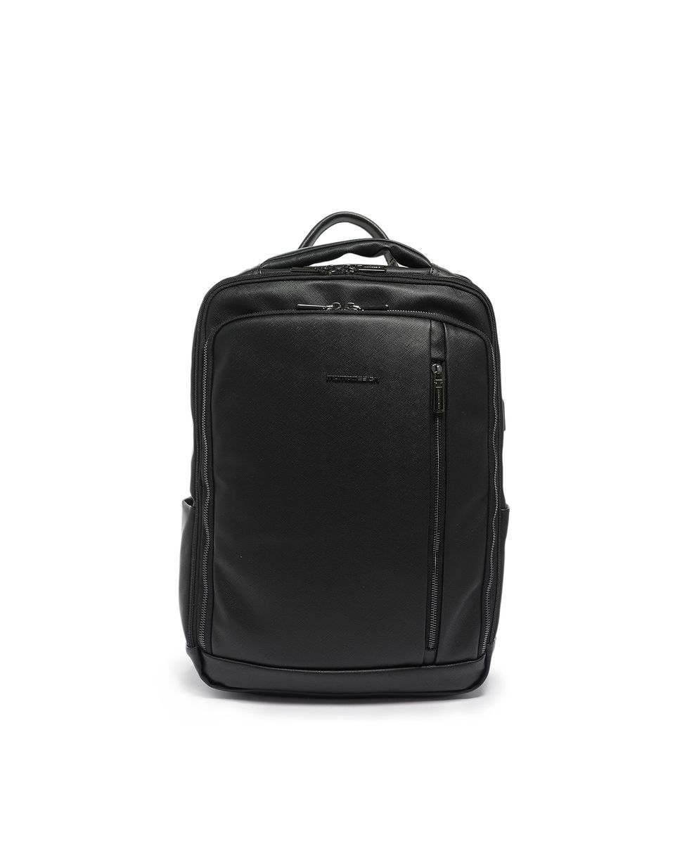 Minimalistischer schwarzer Handgepäck-Rucksack