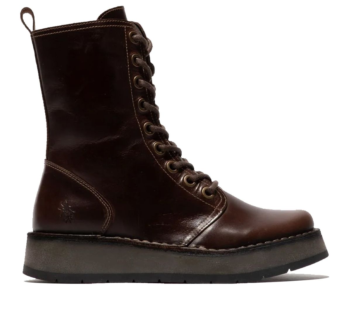 Damen Schnürstiefeletten aus Leder