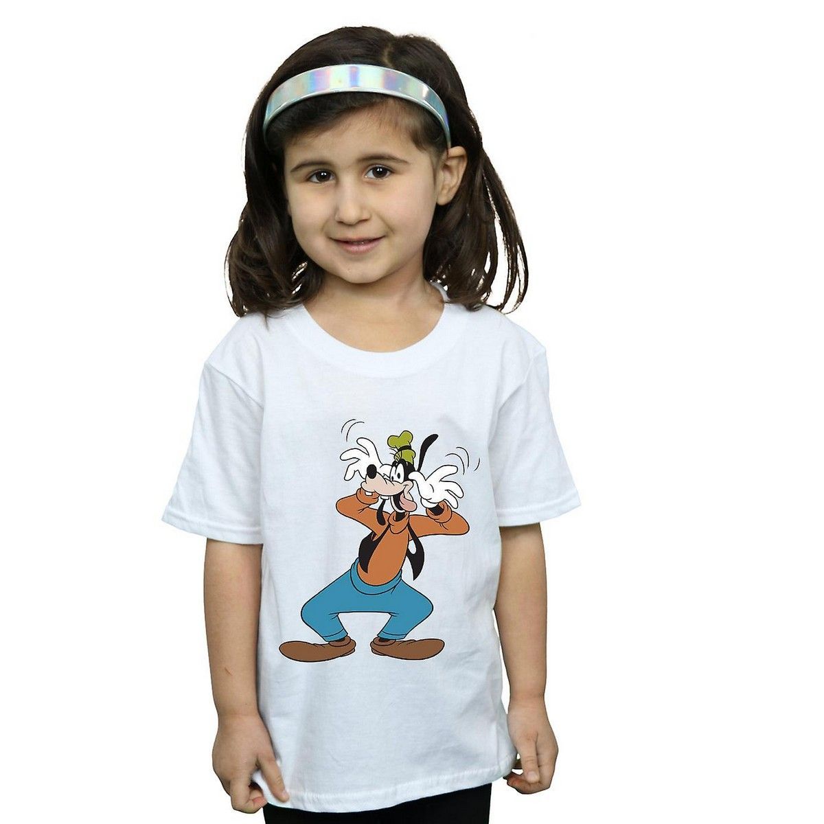 Disney - "Crazy" T-Shirt für Mädchen (Weiß)