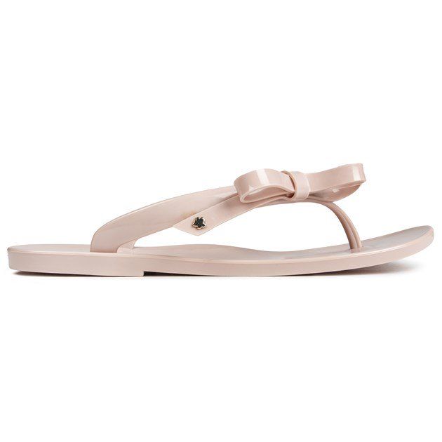 Zehentandensandalen mit Schleifendetail