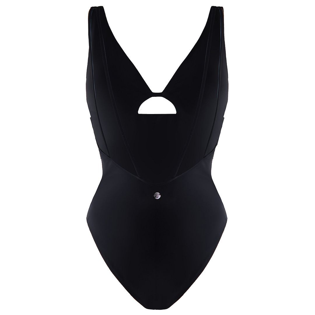 Einteiliger Badeanzug mit Cut-Out