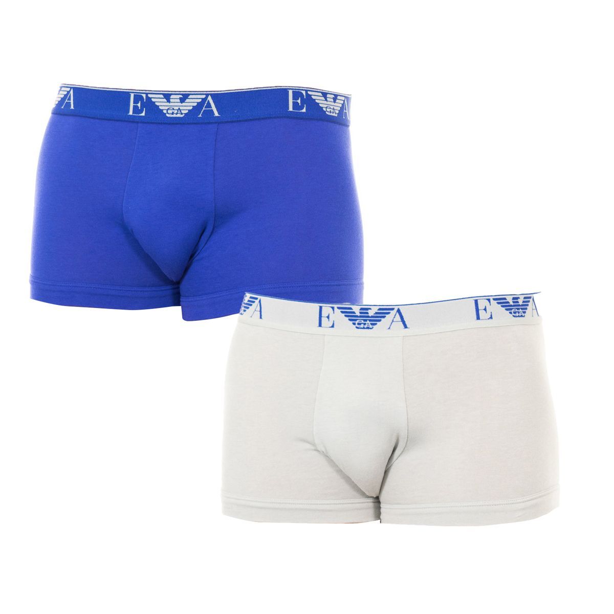 Stretch Baumwoll Boxer Briefs Doppelpack