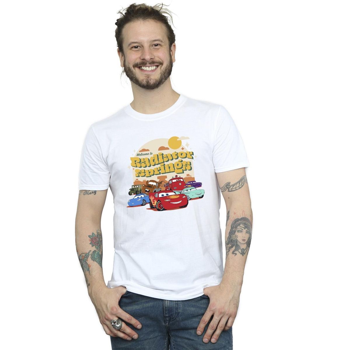 Radiator Springs Grafik-T-Shirt aus Baumwolle