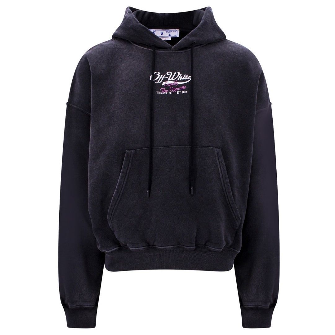 Off-White Logo Boxy Kapuzenpullover