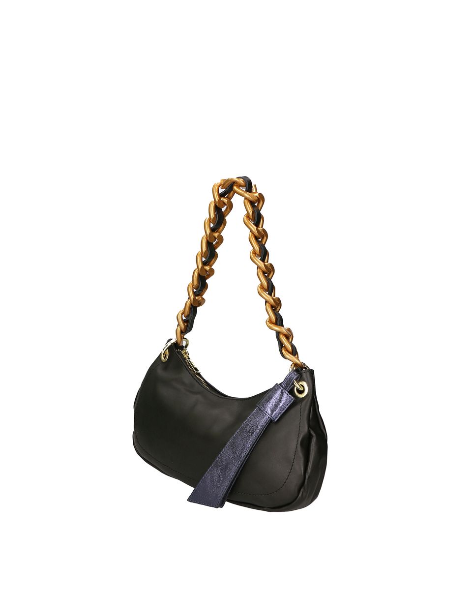 Schicke Nylon-Hobo-Tasche mit Kettenträger