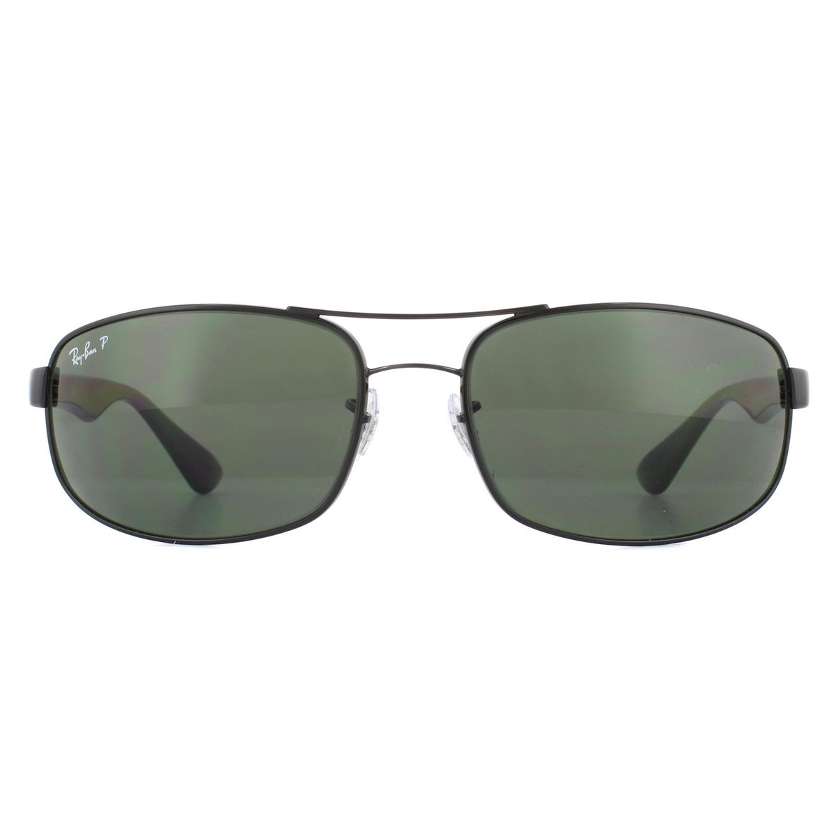 Klassische schwarze Pilotenbrille