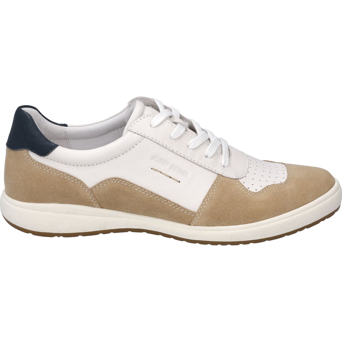 Lässiger Leder- und Wildleder-Sneaker