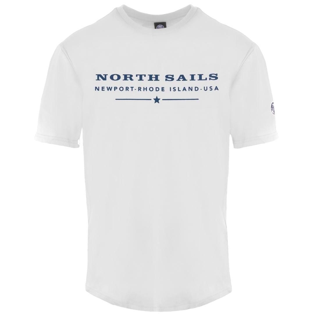Klassisches T-Shirt mit Rundhalsausschnitt und Grafik