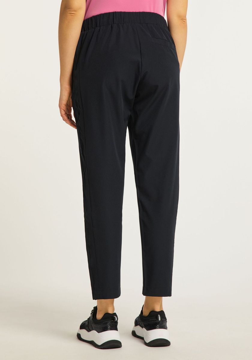 Bequeme schwarze Activewear-Jogginghose