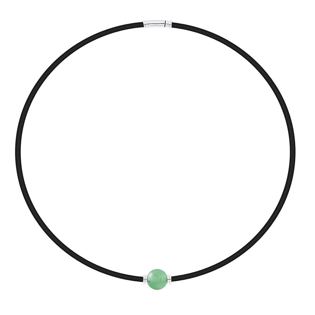 Neoprenhalsband mit Aventurin-Akzent