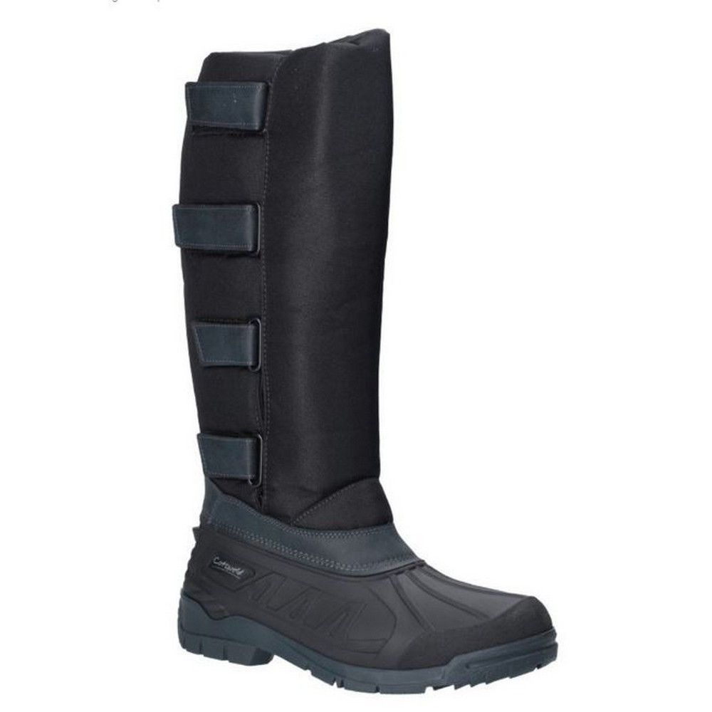 Cotswold Mens Kemble Kniehohe Gummistiefel (Schwarz)