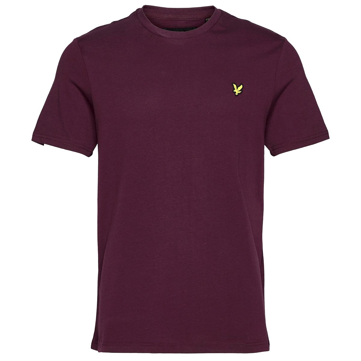 Klassisches einfarbiges Baumwoll-T-Shirt