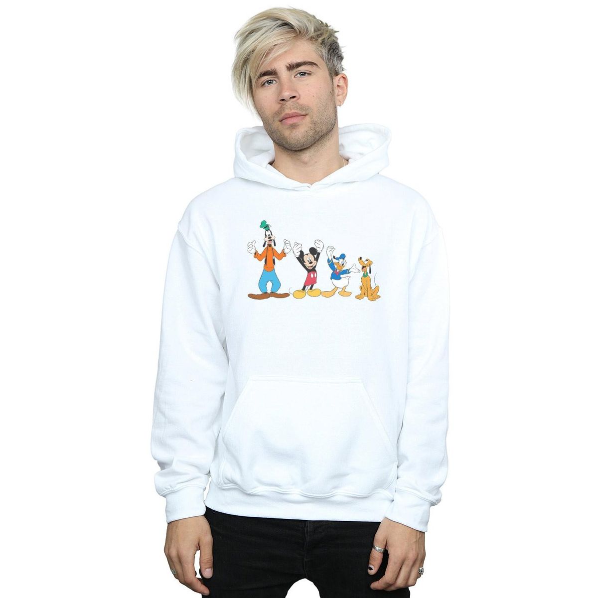Klassischer Grafik-Hoodie mit Disney-Charakteren