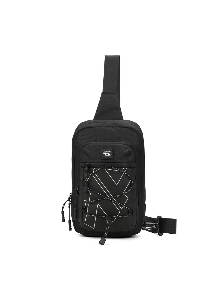 Unisex Sling Bag mit Akzenten