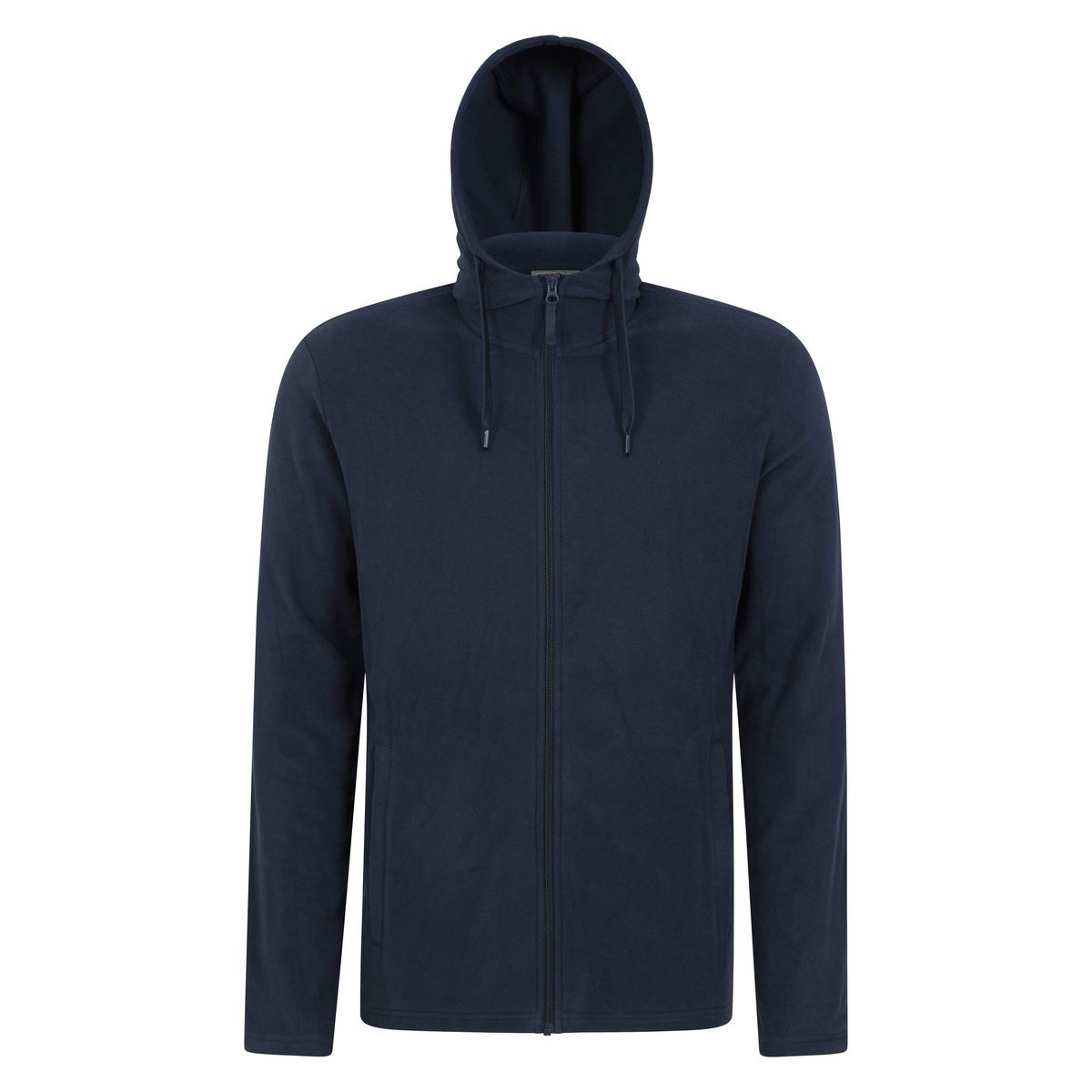 Fleece-Hoodie mit durchgehendem Reißverschluss für Herren