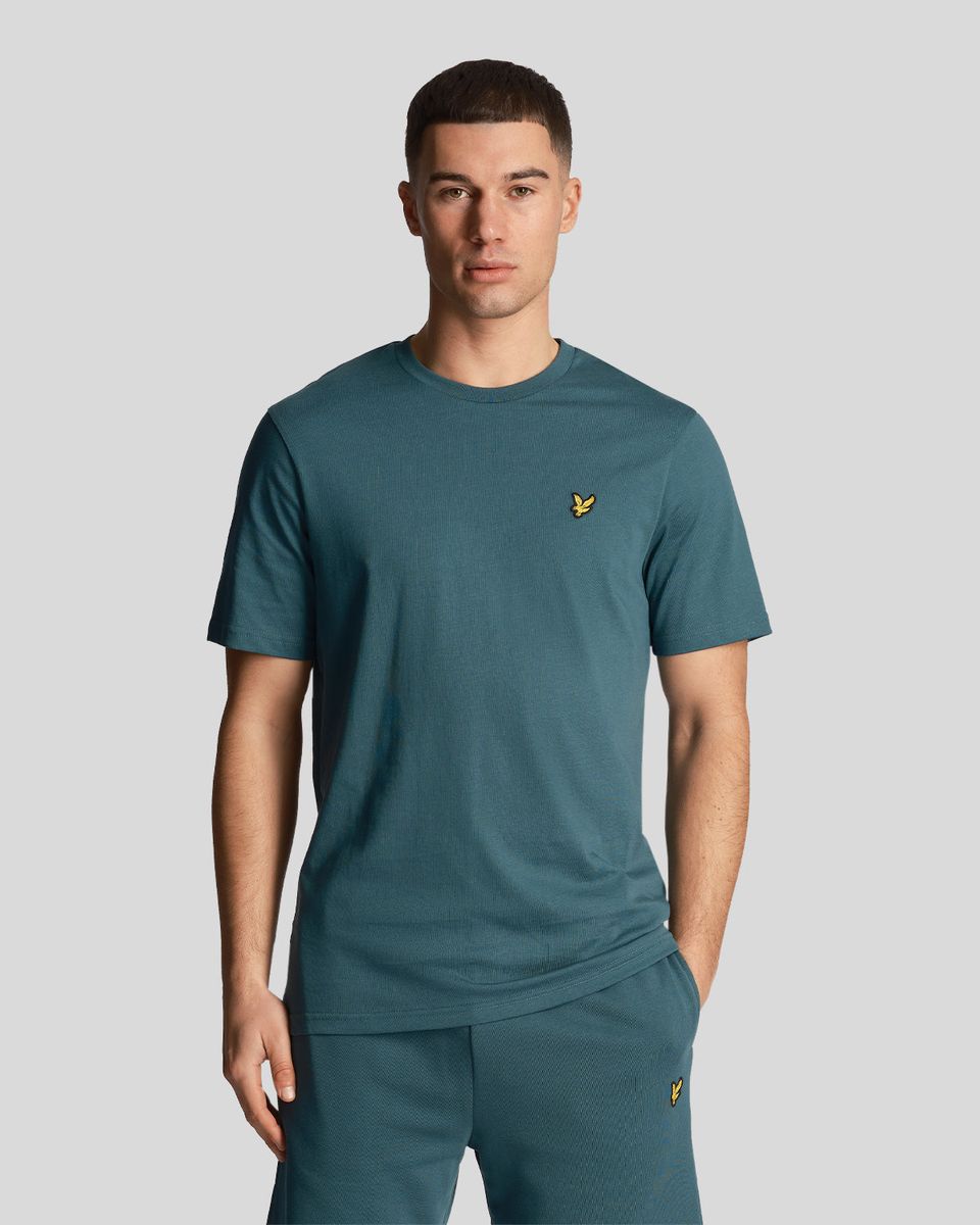 Essential schlichtes Baumwoll-T-Shirt