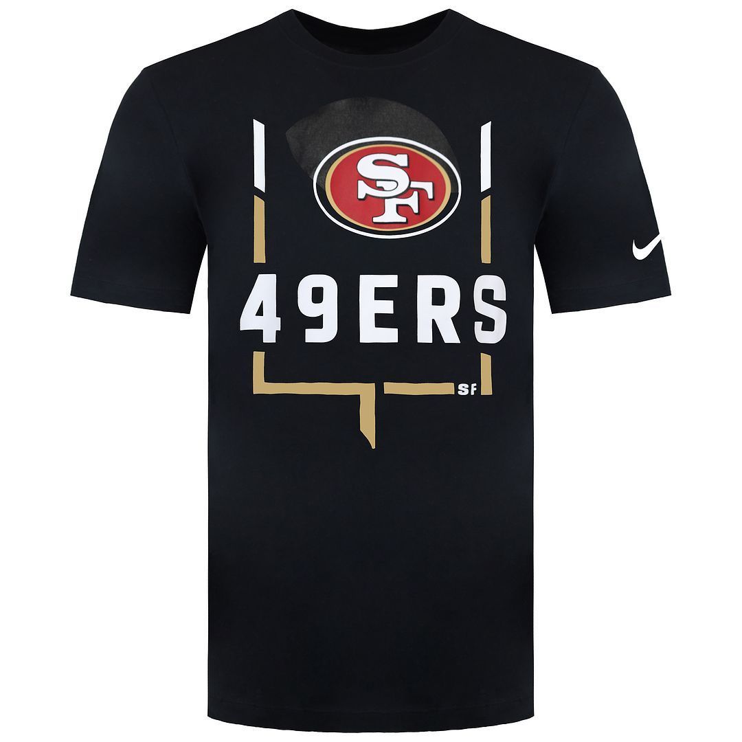 49ers Goal Post Grafik T-Shirt