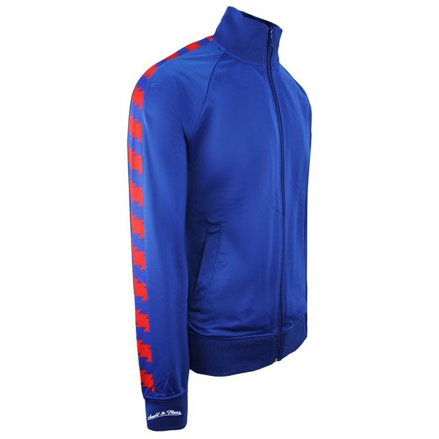 Bestickte Detroit Pistons Trainingsjacke