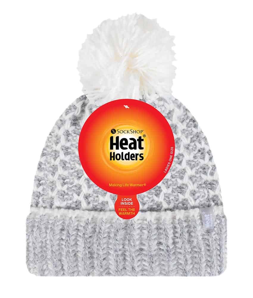 Thermo-Strickmütze mit nordischem Muster
