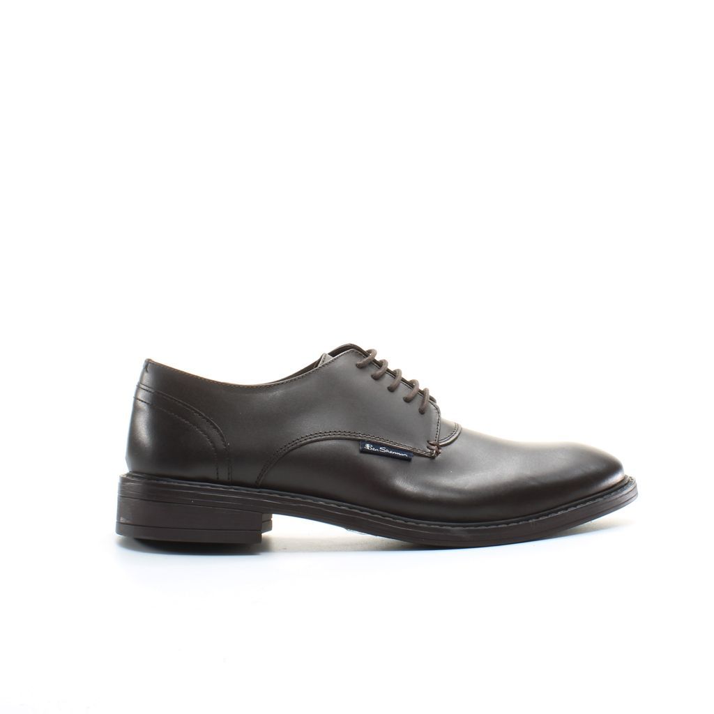 Klassische Herren-Lederschuhe in Braun
