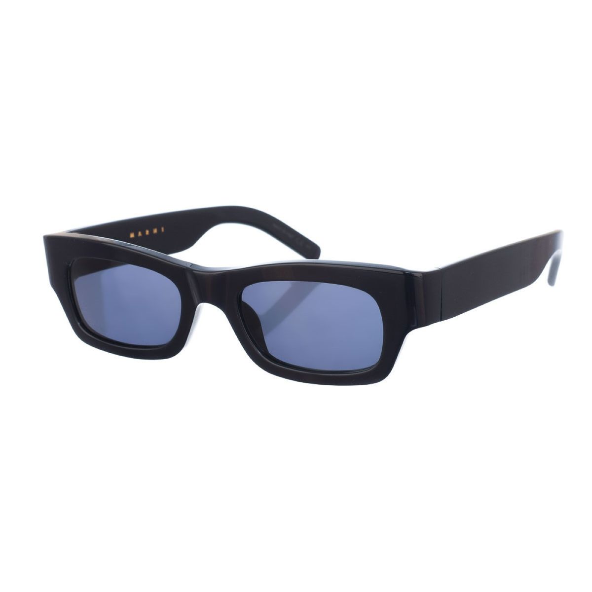 Rechteckige Acetatrahmen Sonnenbrille