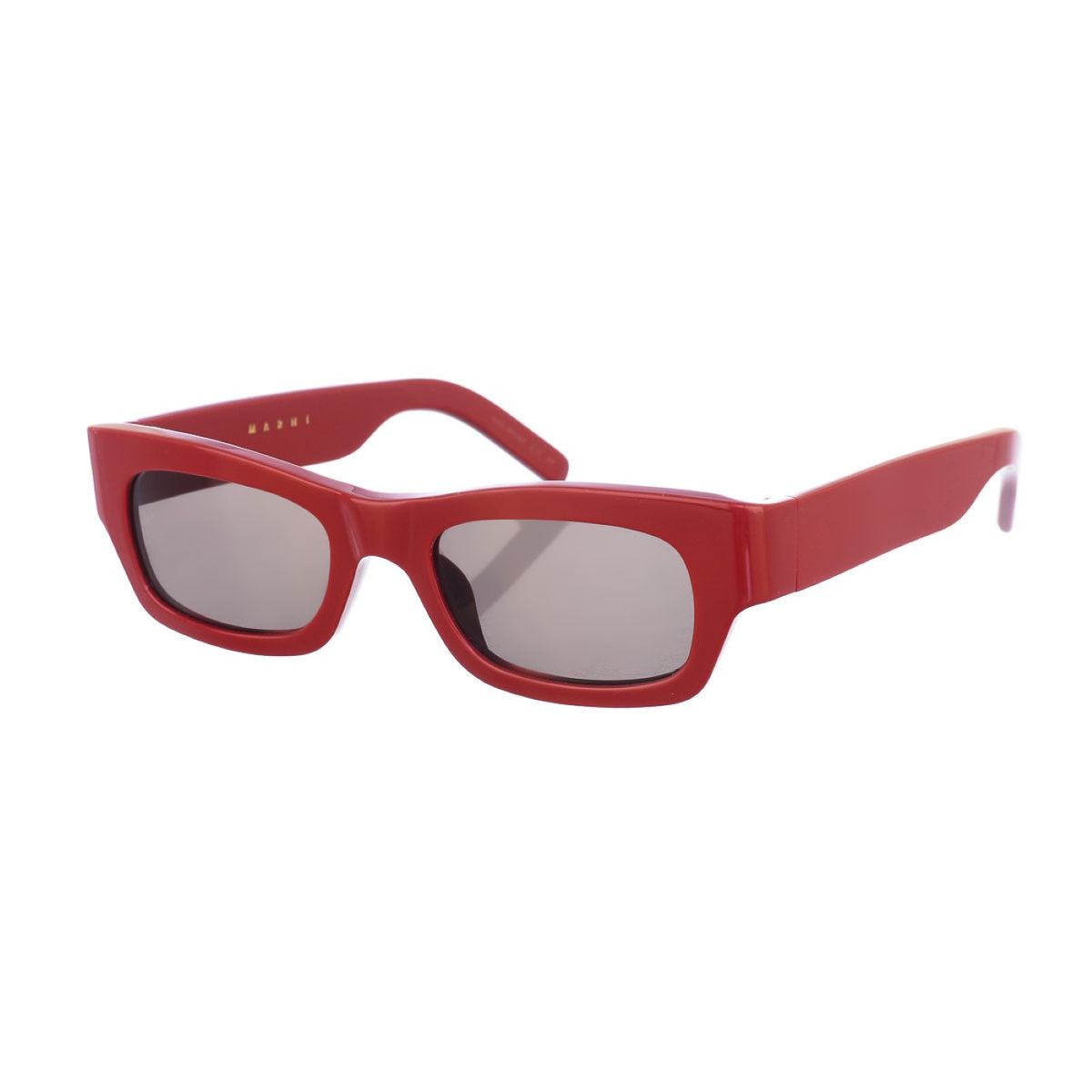 Rechteckige Acetatrahmen Sonnenbrille