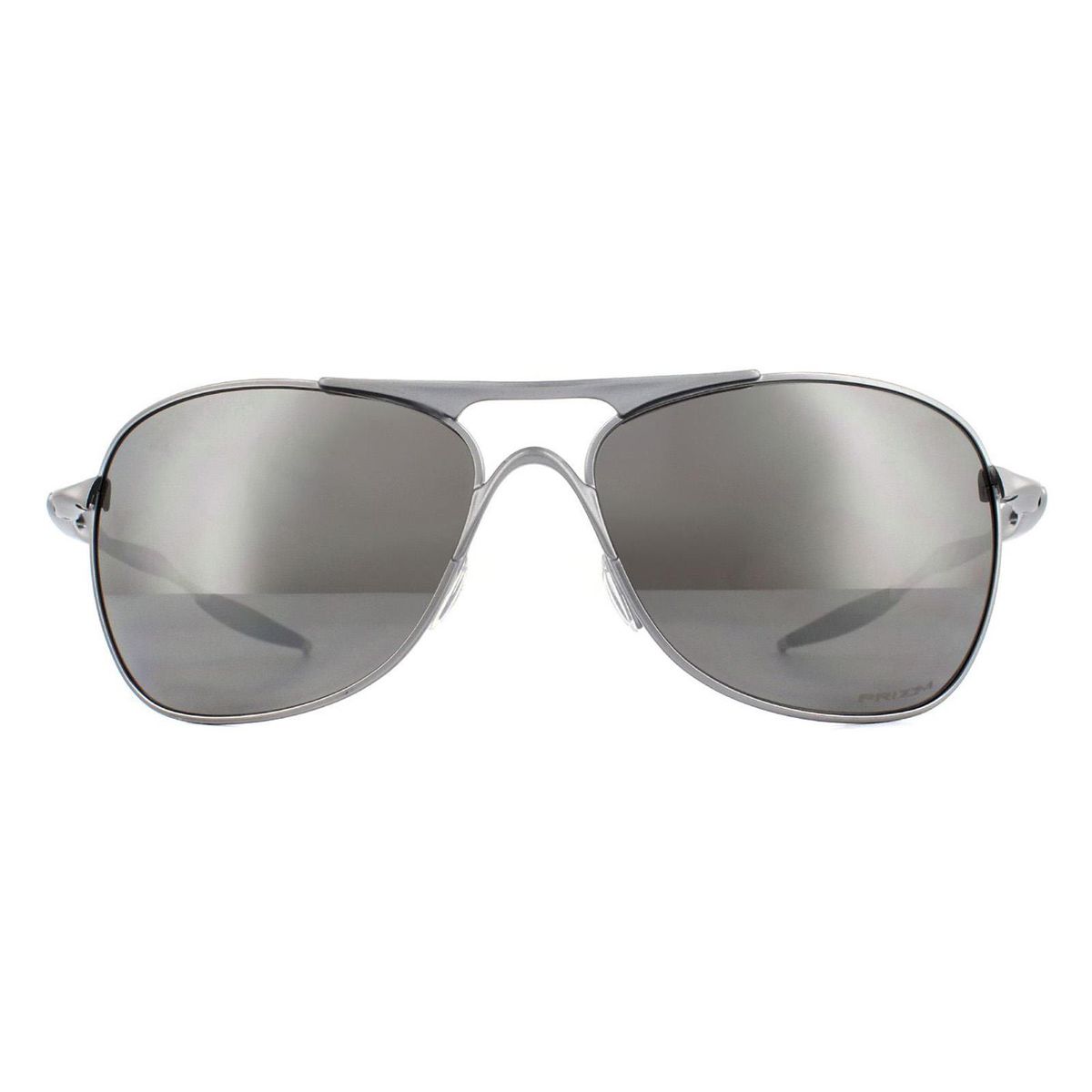 Silberne Aviator Sonnenbrille Prizm Black Glas