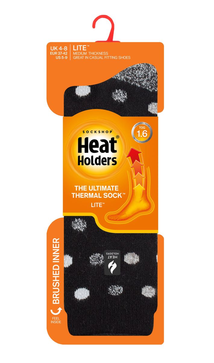 Thermosocken mit Polka-Dot-Muster